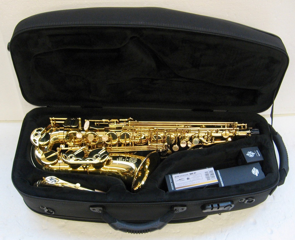 Selmer Alt Saxophon Super Action 80 Serie II Goldlack